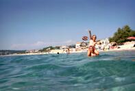 have some fun on the beach ...